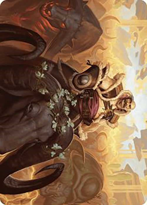 Bruse Tarl, Roving Rancher Art Card [Outlaws of Thunder Junction Art Series] - Magic: The Gathering - Card Brawlers | Quebec | Canada |