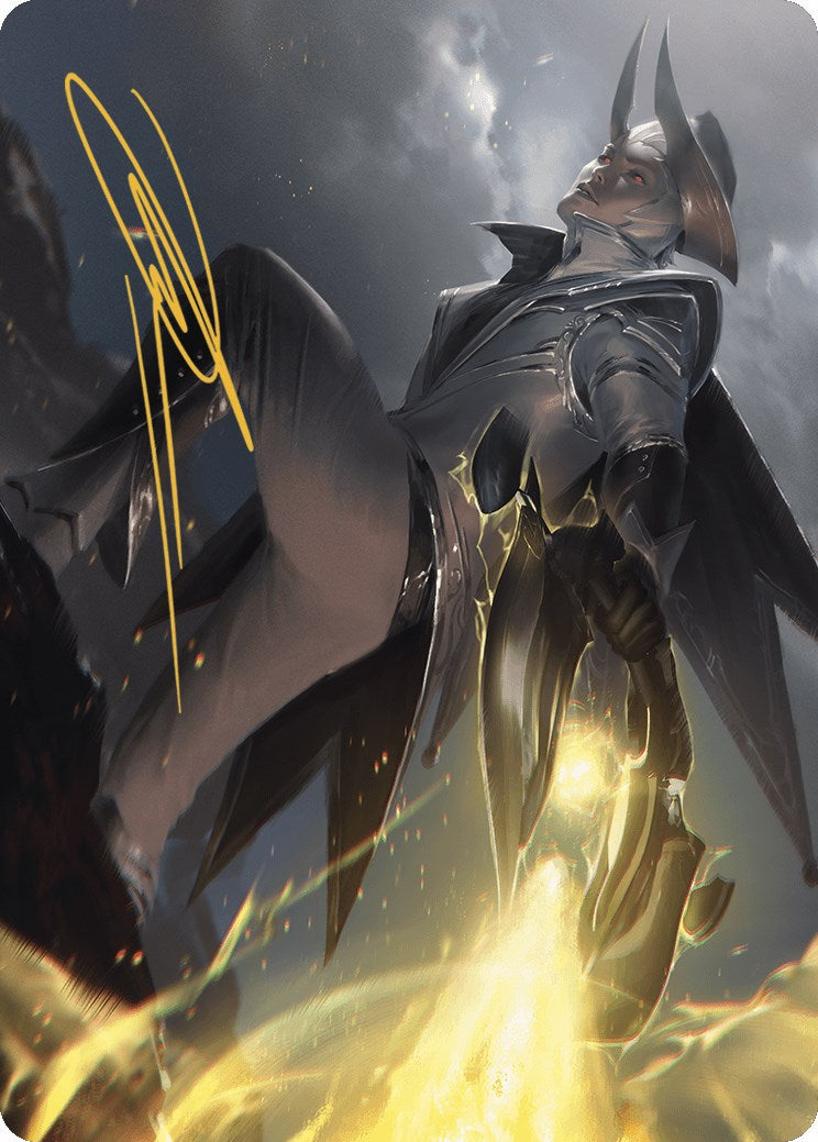 Ruthless Lawbringer Art Card (Gold-Stamped Signature) [Outlaws of Thunder Junction Art Series] - Magic: The Gathering - Card Brawlers | Quebec | Canada |