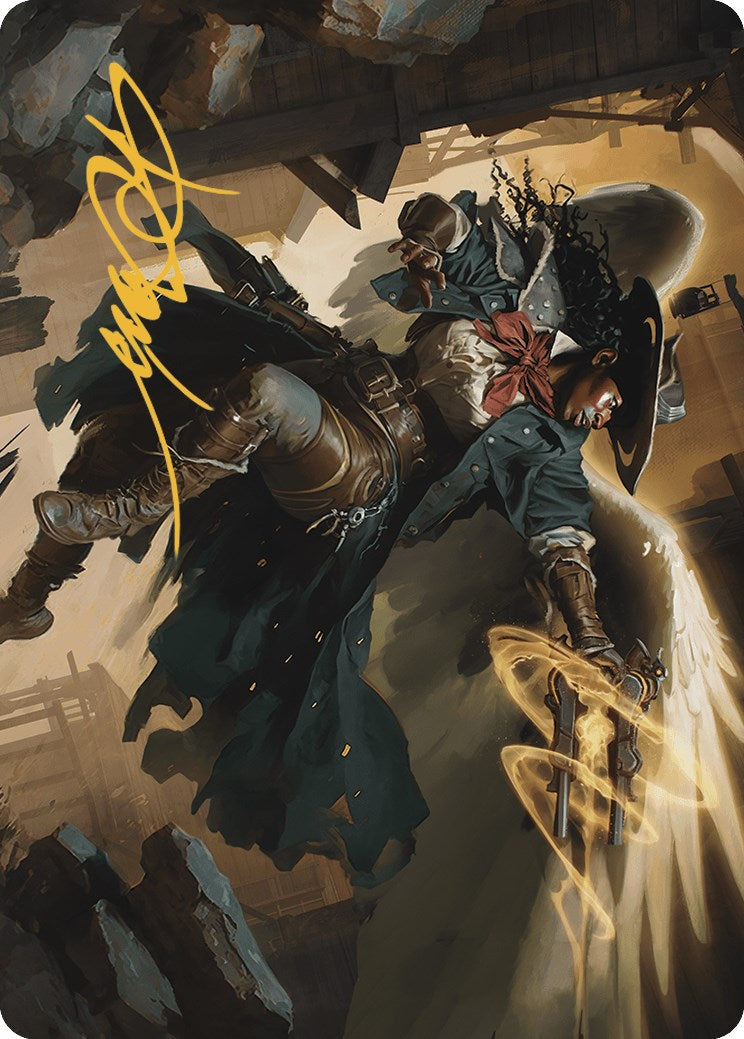Archangel of Tithes Art Card (Gold-Stamped Signature) [Outlaws of Thunder Junction Art Series] - Magic: The Gathering - Card Brawlers | Quebec | Canada |