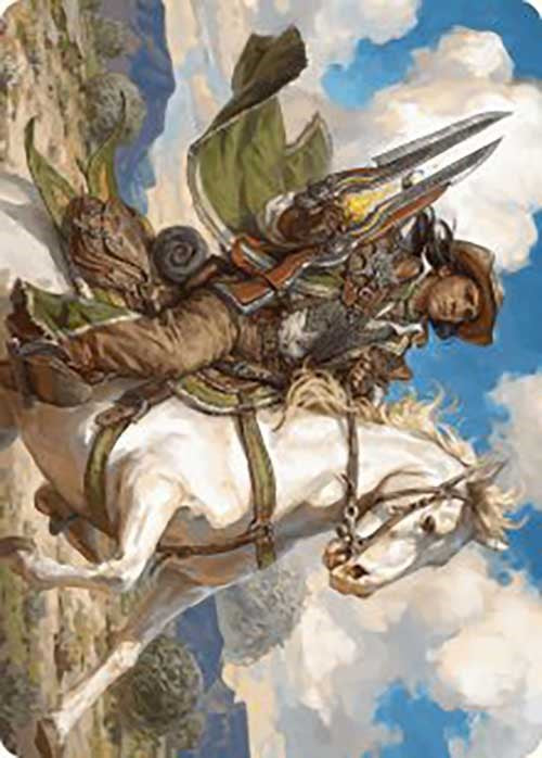 Wylie Duke, Atiin Hero Art Card [Outlaws of Thunder Junction Art Series] - Magic: The Gathering - Card Brawlers | Quebec | Canada |