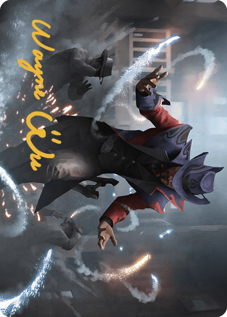 Razzle-Dazzler Art Card (Gold-Stamped Signature) [Outlaws of Thunder Junction Art Series] - Magic: The Gathering - Card Brawlers | Quebec | Canada |