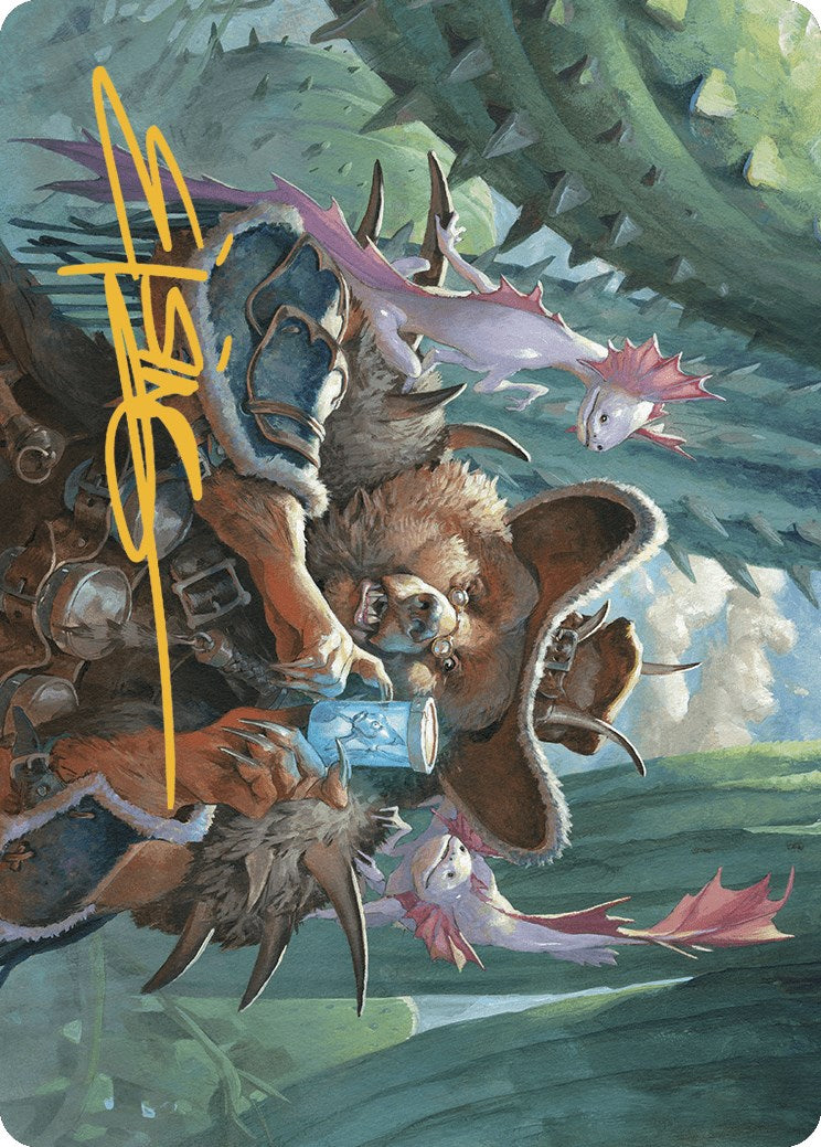 Doc Aurlock, Grizzled Genius Art Card (Gold-Stamped Signature) [Outlaws of Thunder Junction Art Series] - Magic: The Gathering - Card Brawlers | Quebec | Canada |