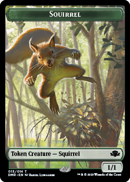 Zombie // Squirrel Double-Sided Token [Dominaria Remastered Tokens] - Magic: The Gathering - Card Brawlers | Quebec | Canada |