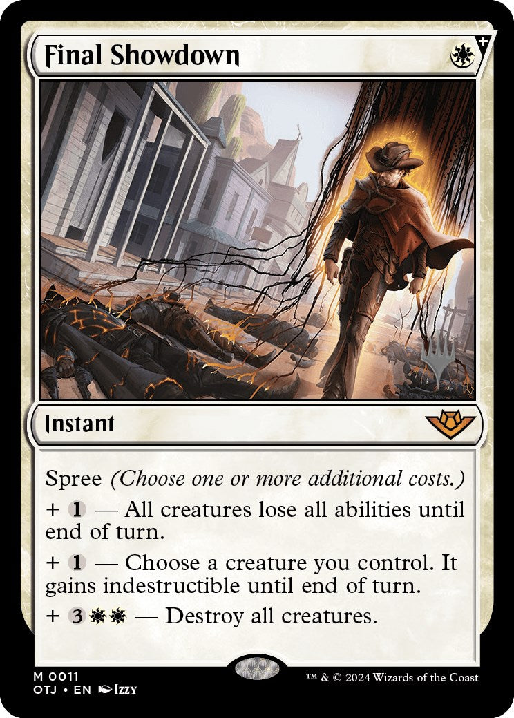 Final Showdown (Promo Pack) [Outlaws of Thunder Junction Promos] - Magic: The Gathering - Card Brawlers | Quebec | Canada |
