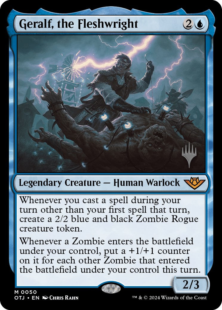 Geralf, the Fleshwright (Promo Pack) [Outlaws of Thunder Junction Promos] - Magic: The Gathering - Card Brawlers | Quebec | Canada |