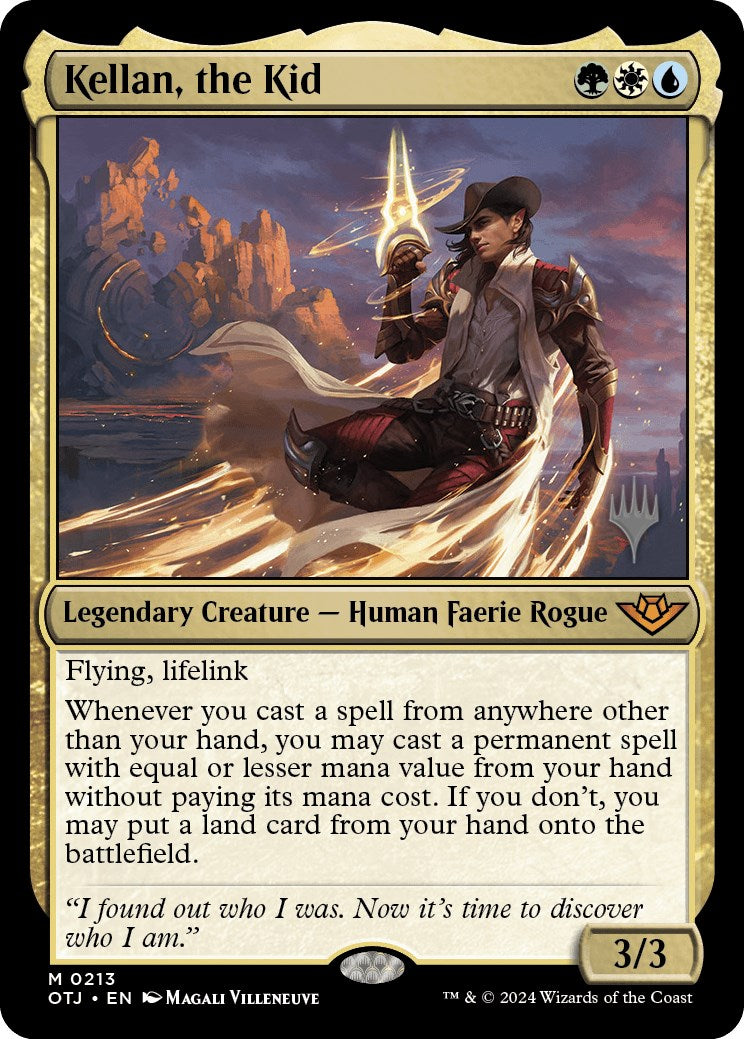 Kellan, the Kid (Promo Pack) [Outlaws of Thunder Junction Promos] - Magic: The Gathering - Card Brawlers | Quebec | Canada |