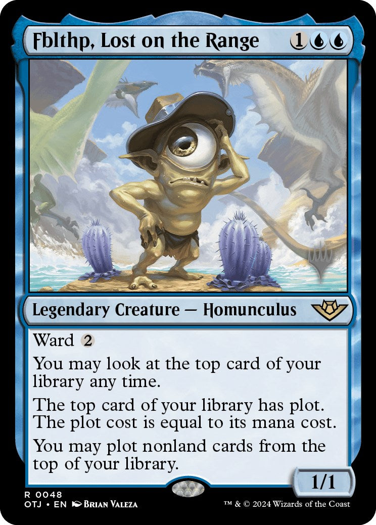 Fblthp, Lost on the Range (Promo Pack) [Outlaws of Thunder Junction Promos] - Magic: The Gathering - Card Brawlers | Quebec | Canada |