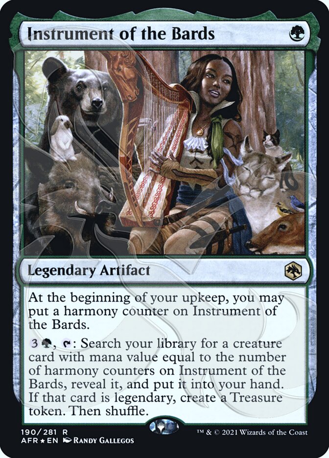 Instrument of the Bards (Ampersand Promo) [Dungeons & Dragons: Adventures in the Forgotten Realms Promos] - Magic: The Gathering - Card Brawlers | Quebec | Canada |