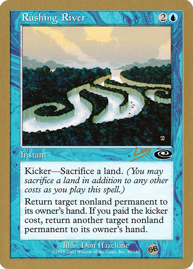 Rushing River (Raphael Levy) (SB) [World Championship Decks 2002] - Magic: The Gathering - Card Brawlers | Quebec | Canada |