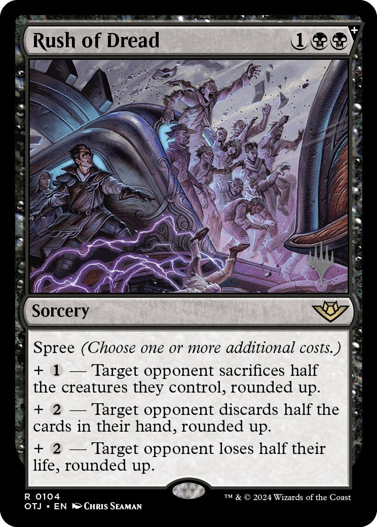 Rush of Dread (Promo Pack) [Outlaws of Thunder Junction Promos] - Magic: The Gathering - Card Brawlers | Quebec | Canada |