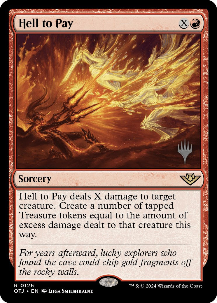 Hell to Pay (Promo Pack) [Outlaws of Thunder Junction Promos] - Magic: The Gathering - Card Brawlers | Quebec | Canada |