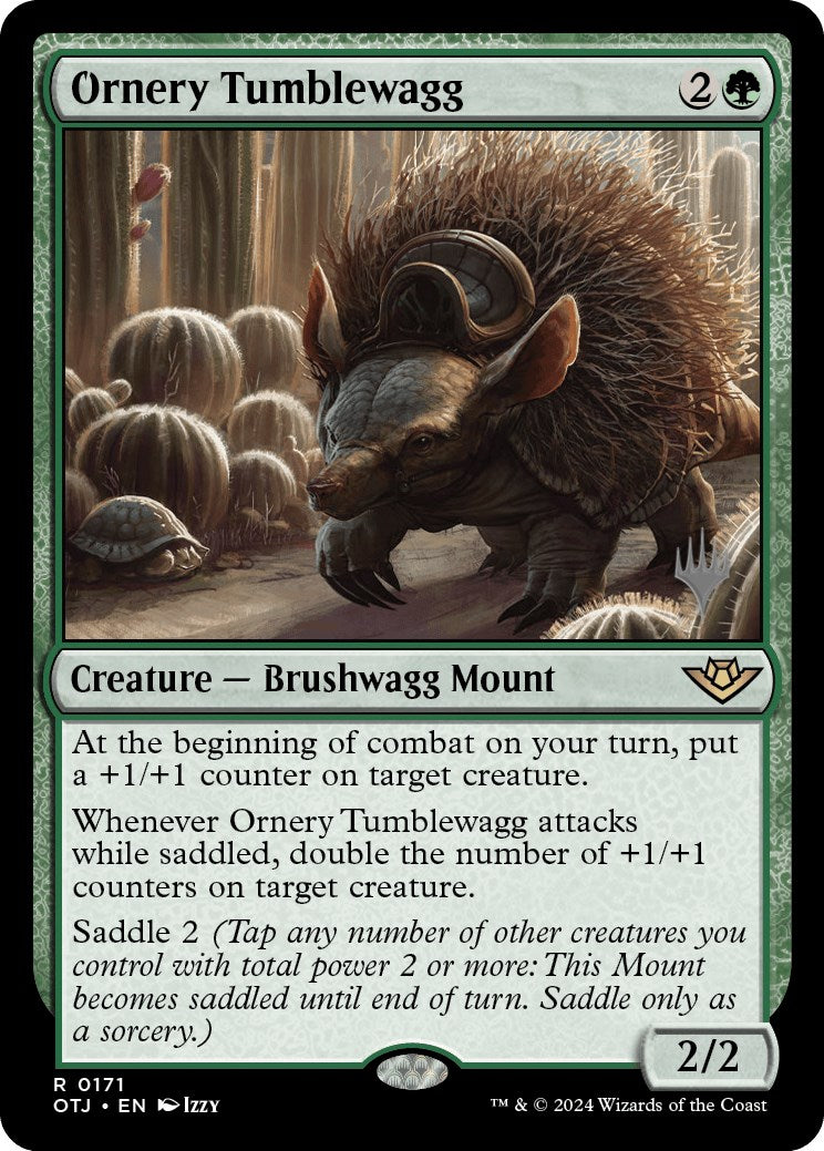 Ornery Tumblewagg (Promo Pack) [Outlaws of Thunder Junction Promos] - Magic: The Gathering - Card Brawlers | Quebec | Canada |