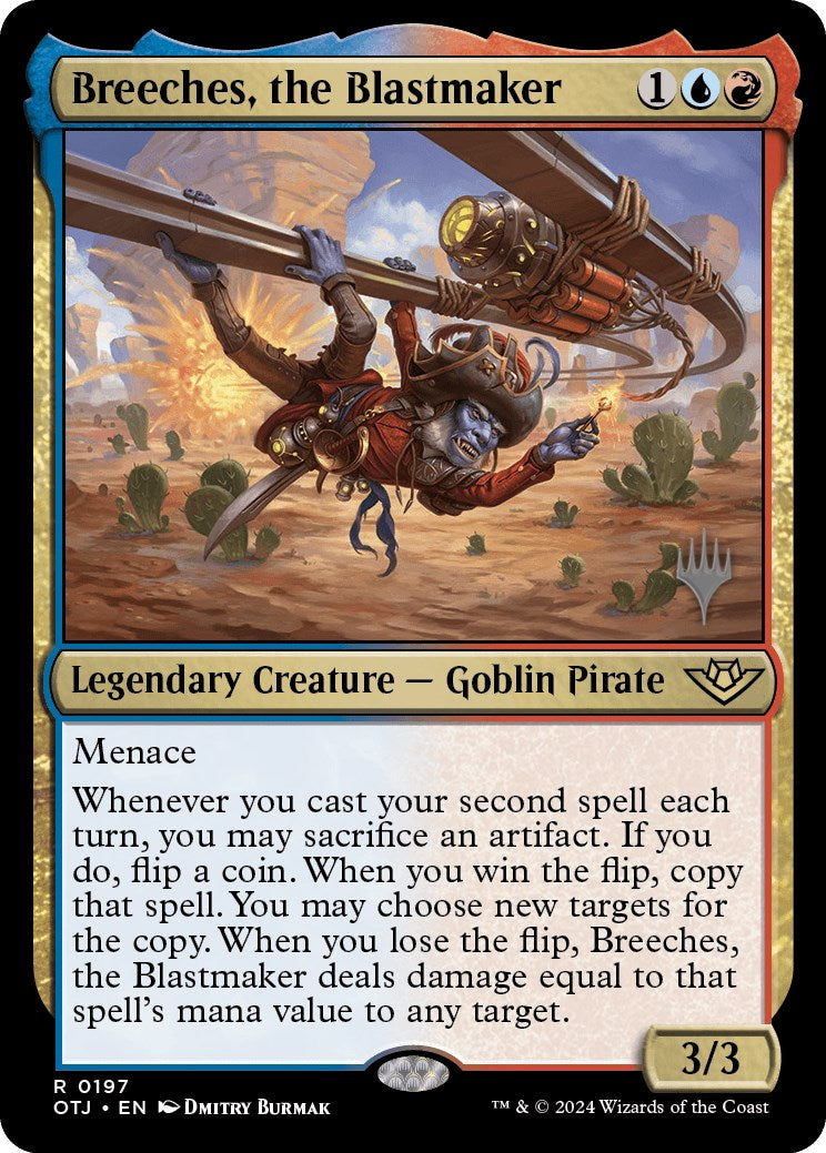 Breeches, the Blastmaker (Promo Pack) [Outlaws of Thunder Junction Promos] - Magic: The Gathering - Card Brawlers | Quebec | Canada |