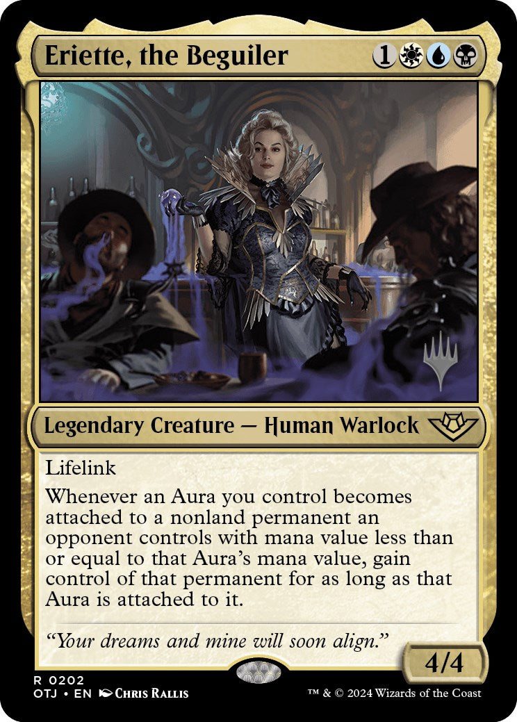 Eriette, the Beguiler (Promo Pack) [Outlaws of Thunder Junction Promos] - Magic: The Gathering - Card Brawlers | Quebec | Canada |