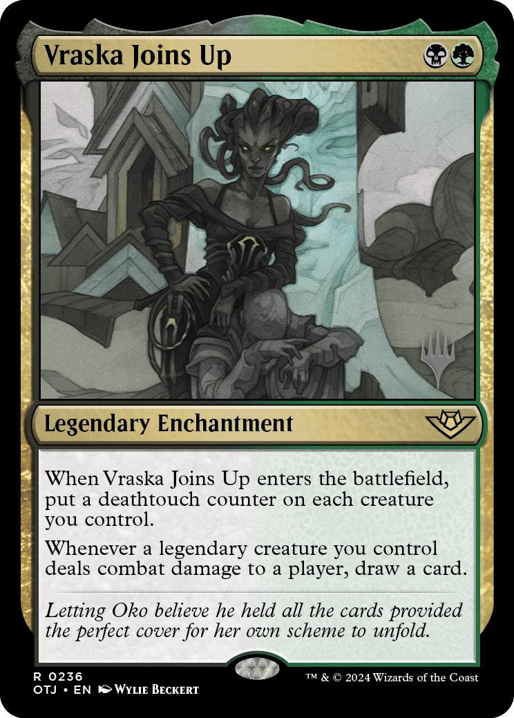 Vraska Joins Up (Promo Pack) [Outlaws of Thunder Junction Promos] - Magic: The Gathering - Card Brawlers | Quebec | Canada |