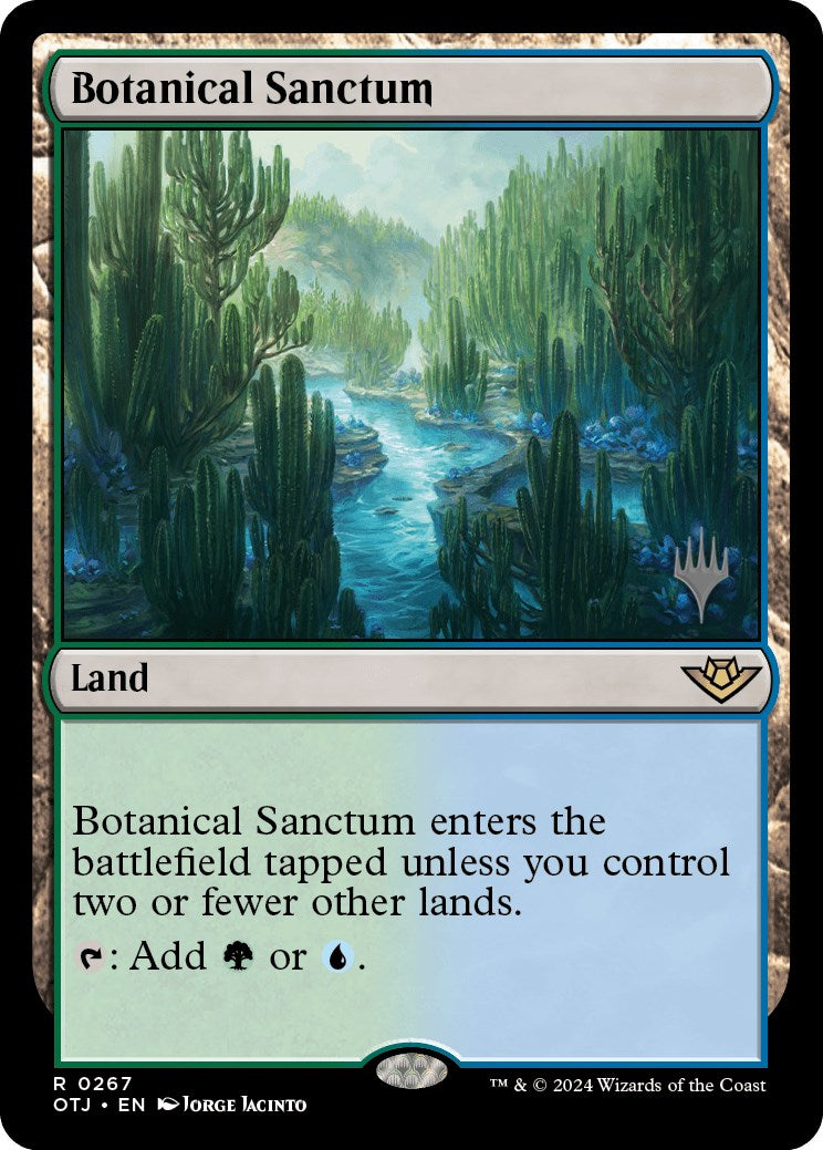 Botanical Sanctum (Promo Pack) [Outlaws of Thunder Junction Promos] - Magic: The Gathering - Card Brawlers | Quebec | Canada |