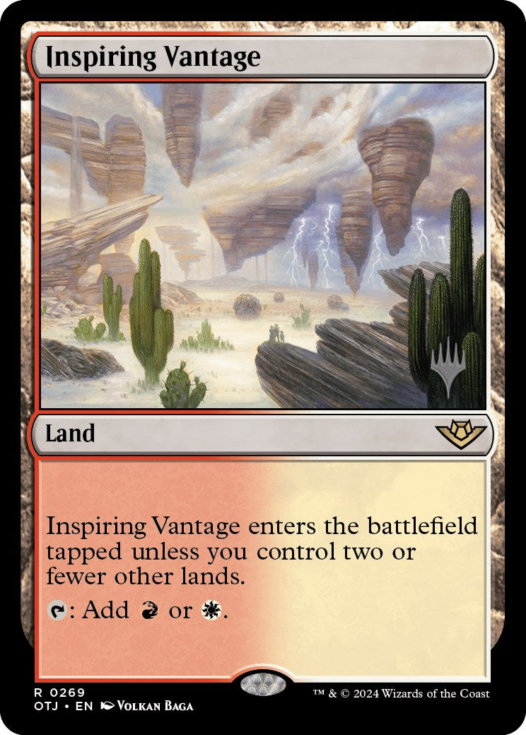 Inspiring Vantage (Promo Pack) [Outlaws of Thunder Junction Promos] - Magic: The Gathering - Card Brawlers | Quebec | Canada |