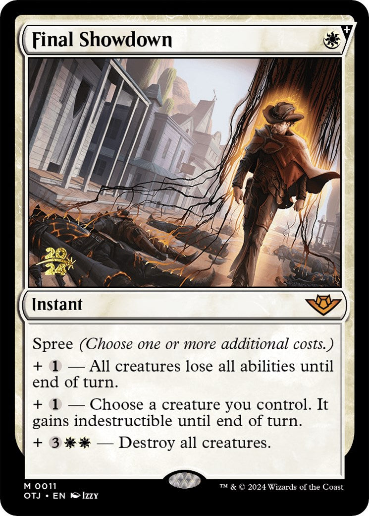 Final Showdown [Outlaws of Thunder Junction Prerelease Promos] - Magic: The Gathering - Card Brawlers | Quebec | Canada |