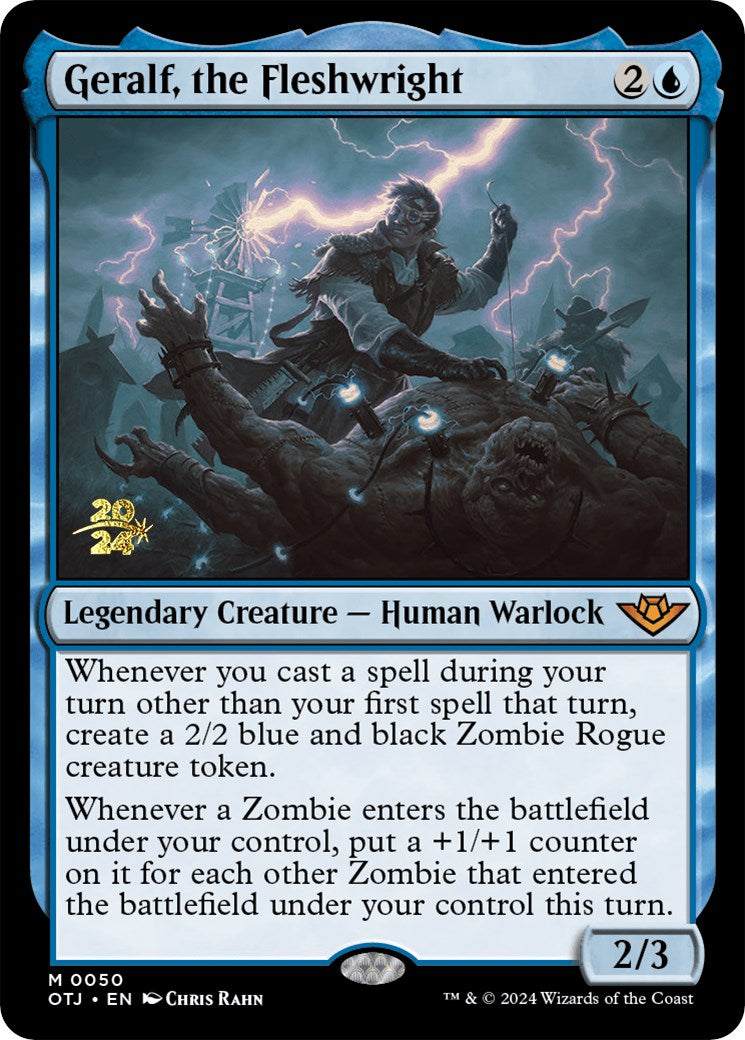 Geralf, the Fleshwright [Outlaws of Thunder Junction Prerelease Promos] - Magic: The Gathering - Card Brawlers | Quebec | Canada |