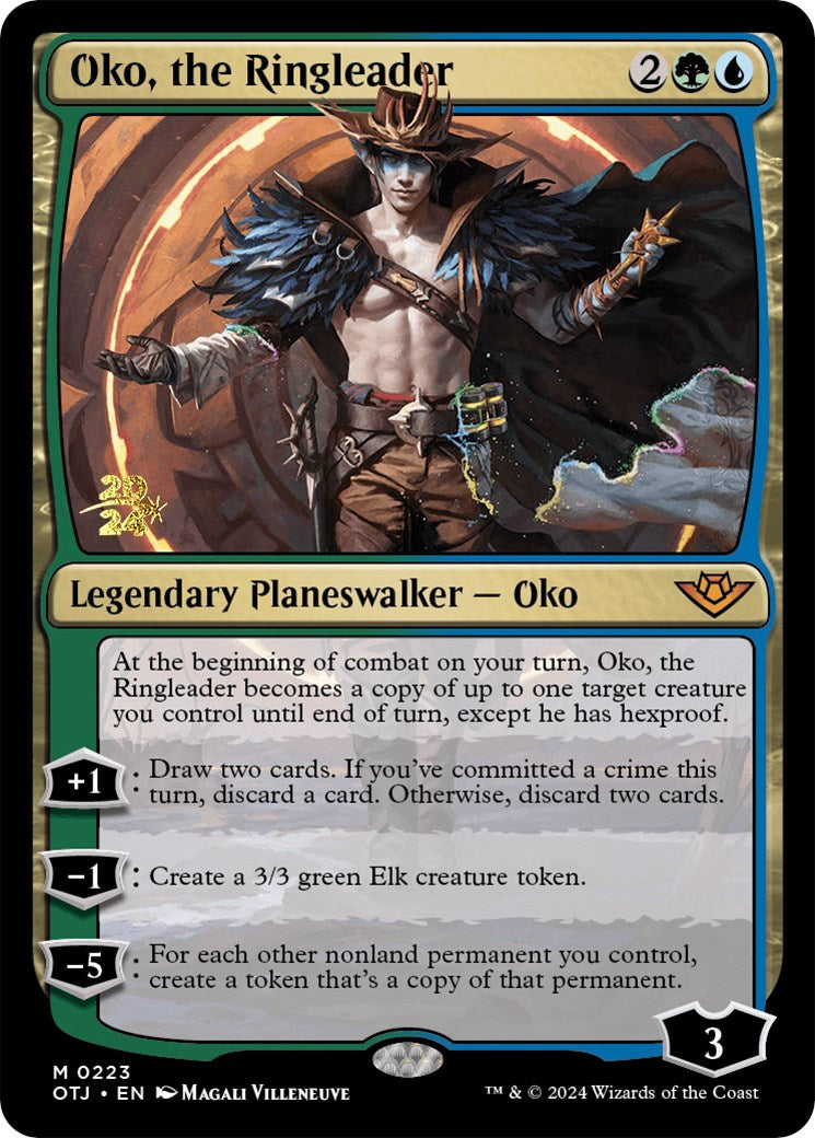 Oko, the Ringleader [Outlaws of Thunder Junction Prerelease Promos] - Magic: The Gathering - Card Brawlers | Quebec | Canada |