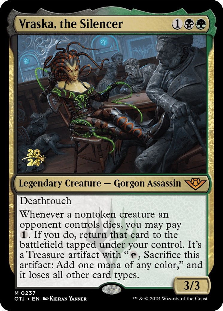 Vraska, the Silencer [Outlaws of Thunder Junction Prerelease Promos] - Magic: The Gathering - Card Brawlers | Quebec | Canada |