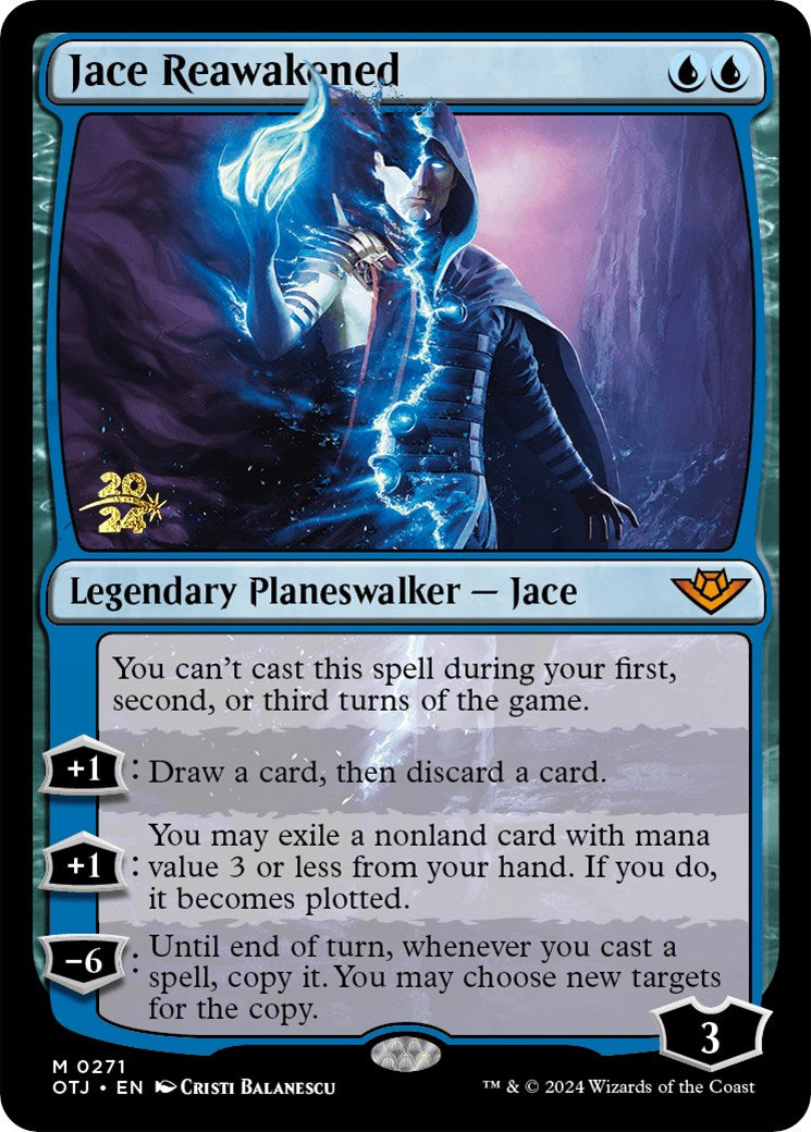 Jace Reawakened [Outlaws of Thunder Junction Prerelease Promos] - Magic: The Gathering - Card Brawlers | Quebec | Canada |