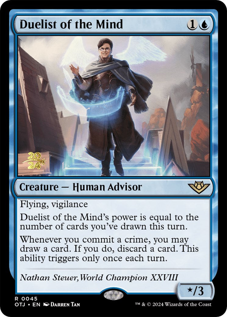 Duelist of the Mind [Outlaws of Thunder Junction Prerelease Promos] - Magic: The Gathering - Card Brawlers | Quebec | Canada |