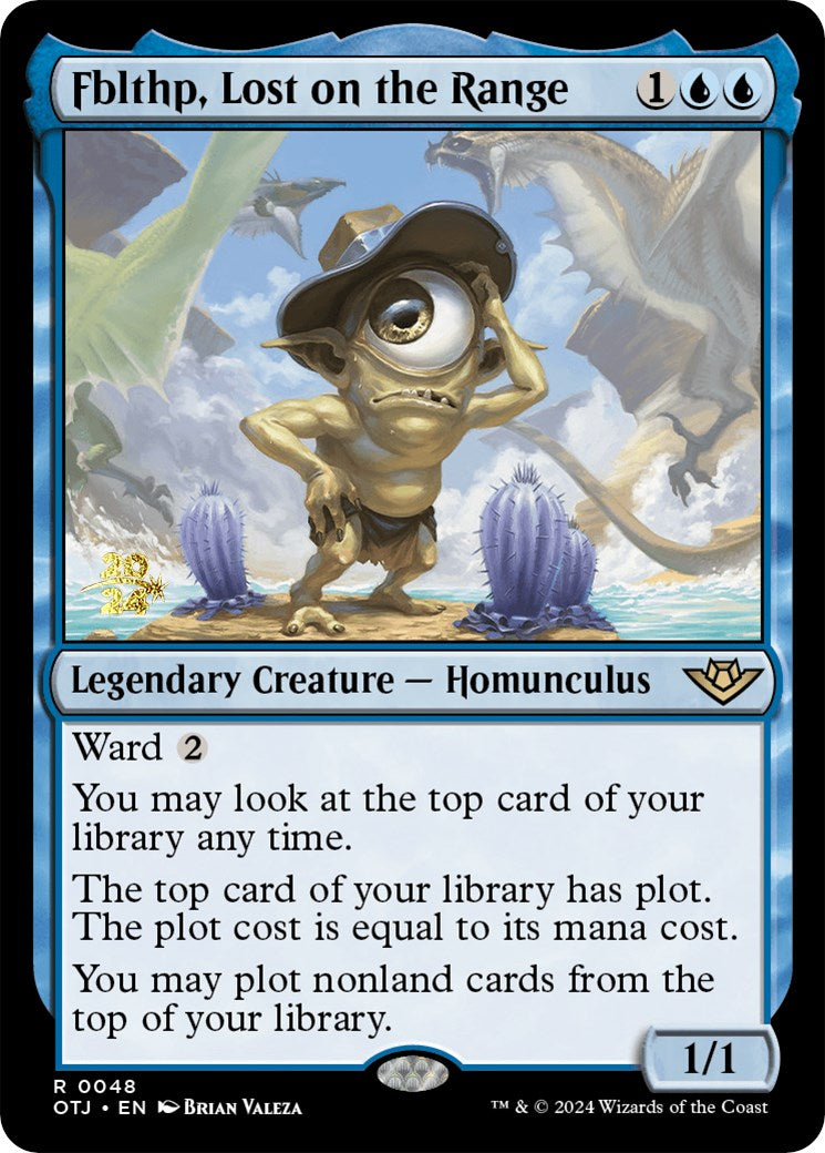Fblthp, Lost on the Range [Outlaws of Thunder Junction Prerelease Promos] - Magic: The Gathering - Card Brawlers | Quebec | Canada |