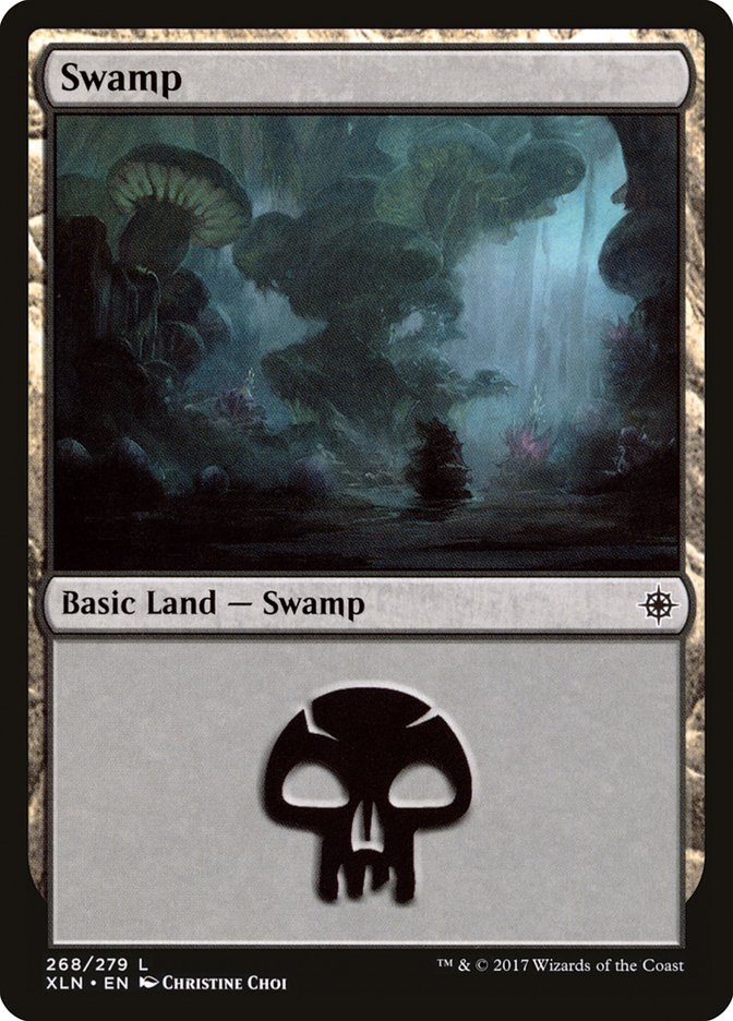 Swamp (268) [Ixalan] - Magic: The Gathering - Card Brawlers | Quebec | Canada |