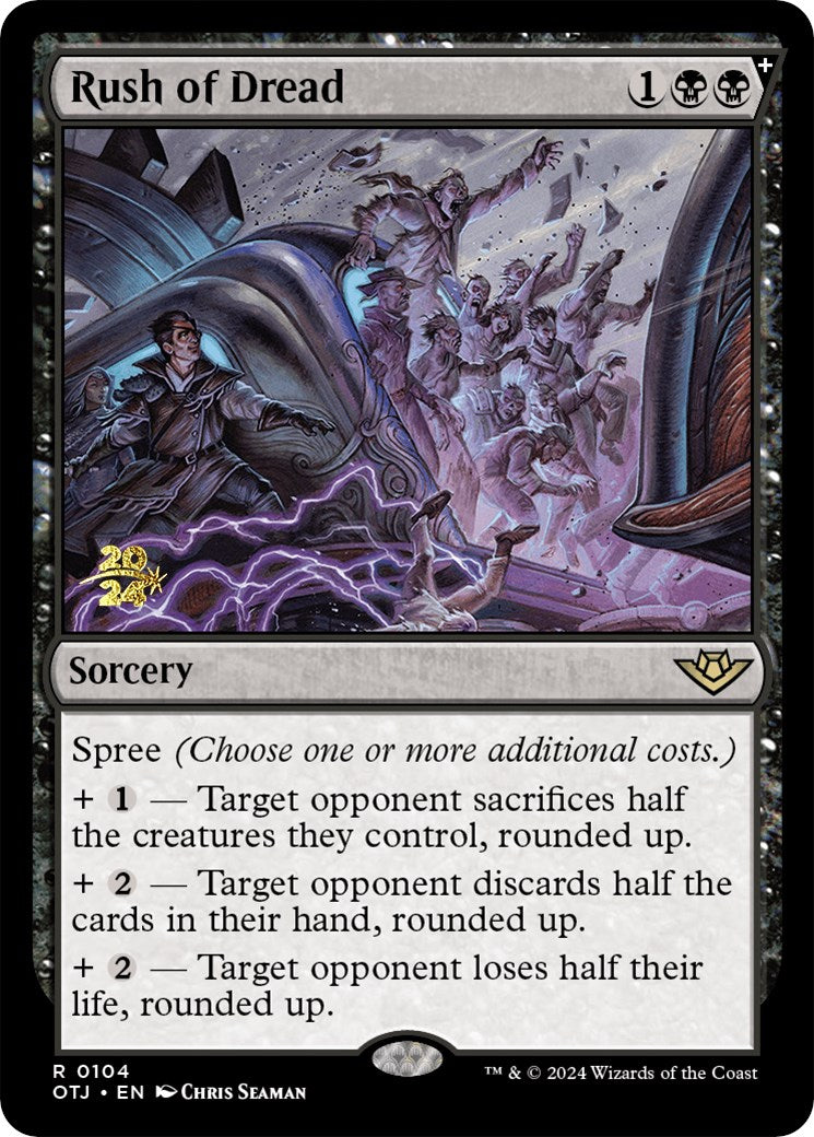 Rush of Dread [Outlaws of Thunder Junction Prerelease Promos] - Magic: The Gathering - Card Brawlers | Quebec | Canada |
