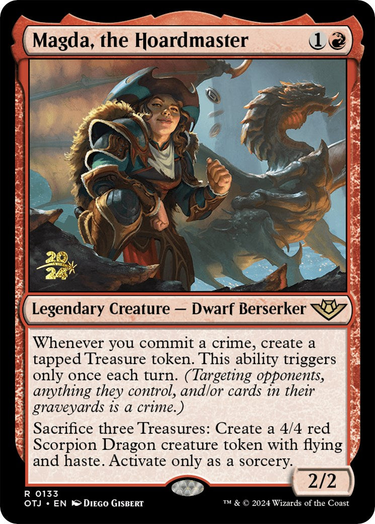 Magda, the Hoardmaster [Outlaws of Thunder Junction Prerelease Promos] - Magic: The Gathering - Card Brawlers | Quebec | Canada |
