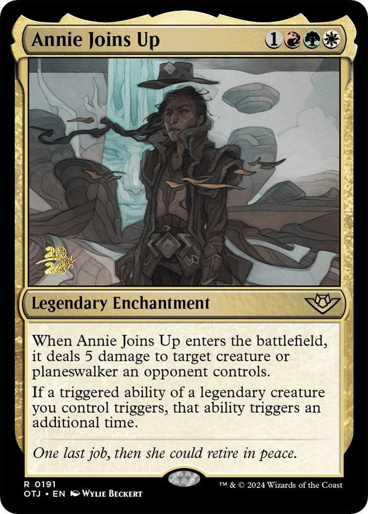Annie Joins Up [Outlaws of Thunder Junction Prerelease Promos] - Magic: The Gathering - Card Brawlers | Quebec | Canada |