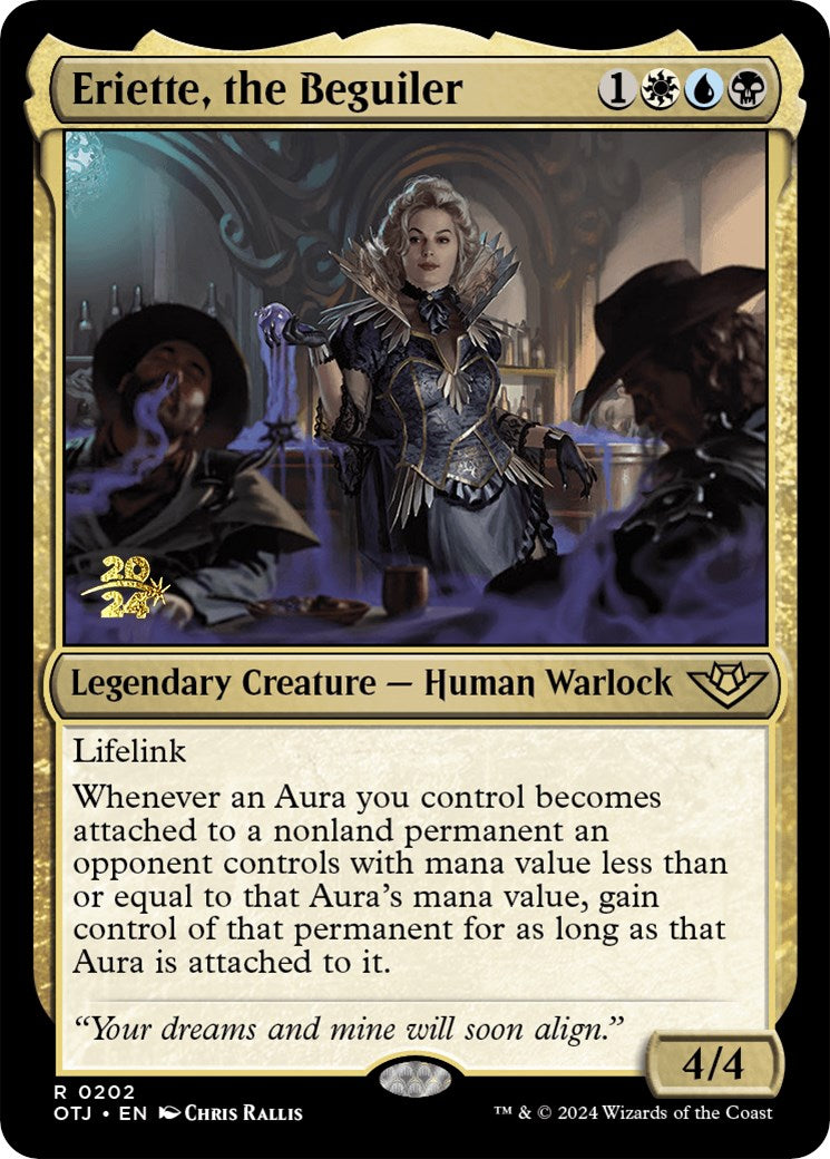 Eriette, the Beguiler [Outlaws of Thunder Junction Prerelease Promos] - Magic: The Gathering - Card Brawlers | Quebec | Canada |