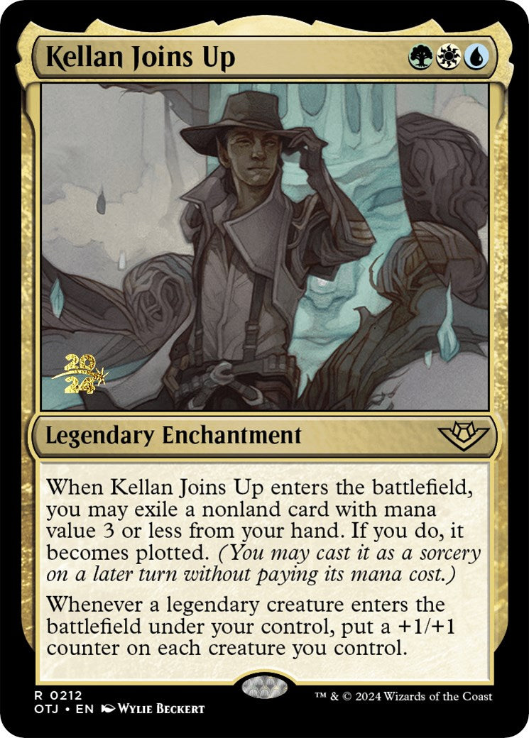 Kellan Joins Up [Outlaws of Thunder Junction Prerelease Promos] - Magic: The Gathering - Card Brawlers | Quebec | Canada |