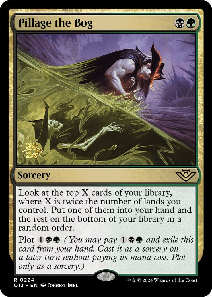 Pillage the Bog [Outlaws of Thunder Junction Prerelease Promos] - Magic: The Gathering - Card Brawlers | Quebec | Canada |