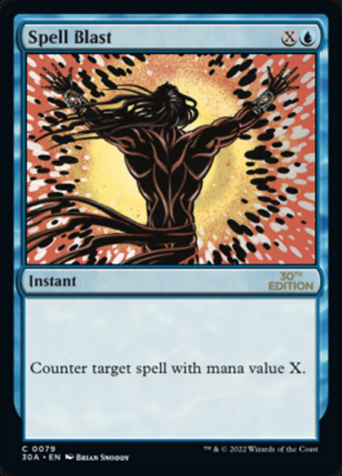 Spell Blast [30th Anniversary Edition] - Magic: The Gathering - Card Brawlers | Quebec | Canada |