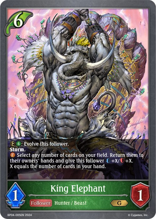 King Elephant (BP04-005EN) [Cosmic Mythos] - Card Brawlers | Quebec | Canada | Yu-Gi-Oh!