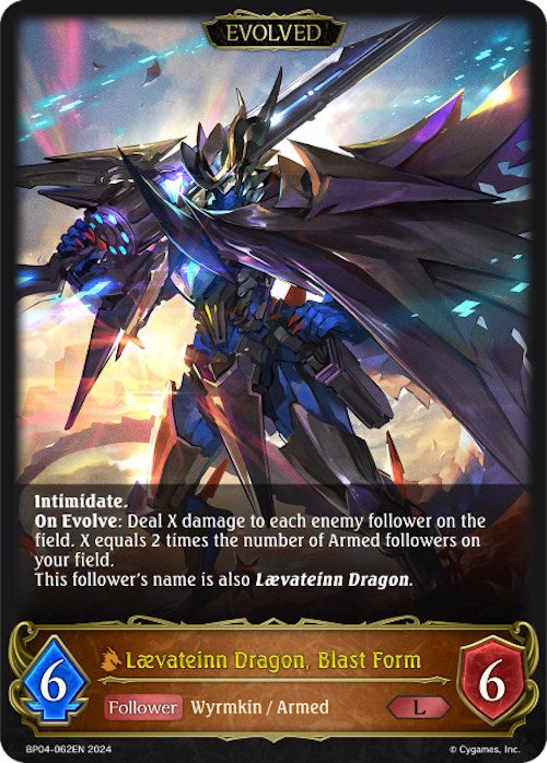 Laevateinn Dragon, Blast Form (Evolved) (BP04-062EN) [Cosmic Mythos] - Card Brawlers | Quebec | Canada | Yu-Gi-Oh!