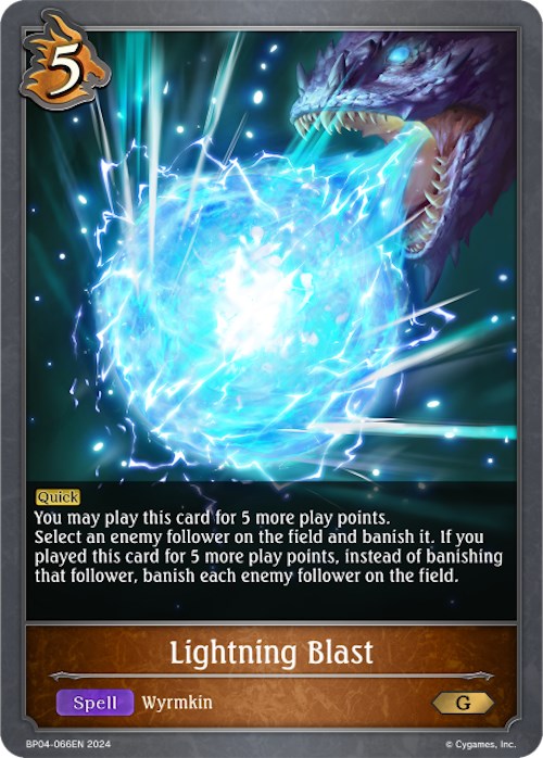 Lightning Blast (BP04-066EN) [Cosmic Mythos] - Card Brawlers | Quebec | Canada | Yu-Gi-Oh!