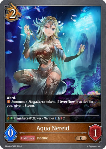 Aqua Nereid (BP04-074EN) [Cosmic Mythos] - Card Brawlers | Quebec | Canada | Yu-Gi-Oh!