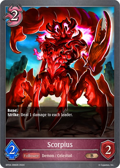 Scorpius (BP04-096EN) [Cosmic Mythos] - Card Brawlers | Quebec | Canada | Yu-Gi-Oh!