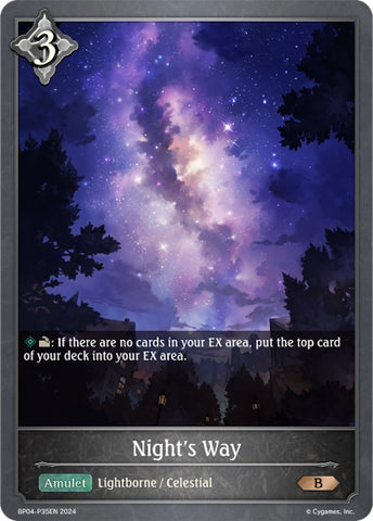 Night's Way - P35EN (Foil) (BP04-P35EN) [Cosmic Mythos] - Card Brawlers | Quebec | Canada | Yu-Gi-Oh!