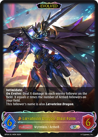 Laevateinn Dragon, Blast Form (Evolved) (BP04-SL14EN) [Cosmic Mythos] - Card Brawlers | Quebec | Canada | Yu-Gi-Oh!