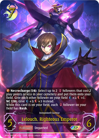 Lelouch, Righteous Emperor (BP04-SL24EN) [Cosmic Mythos] - Card Brawlers | Quebec | Canada | Yu-Gi-Oh!