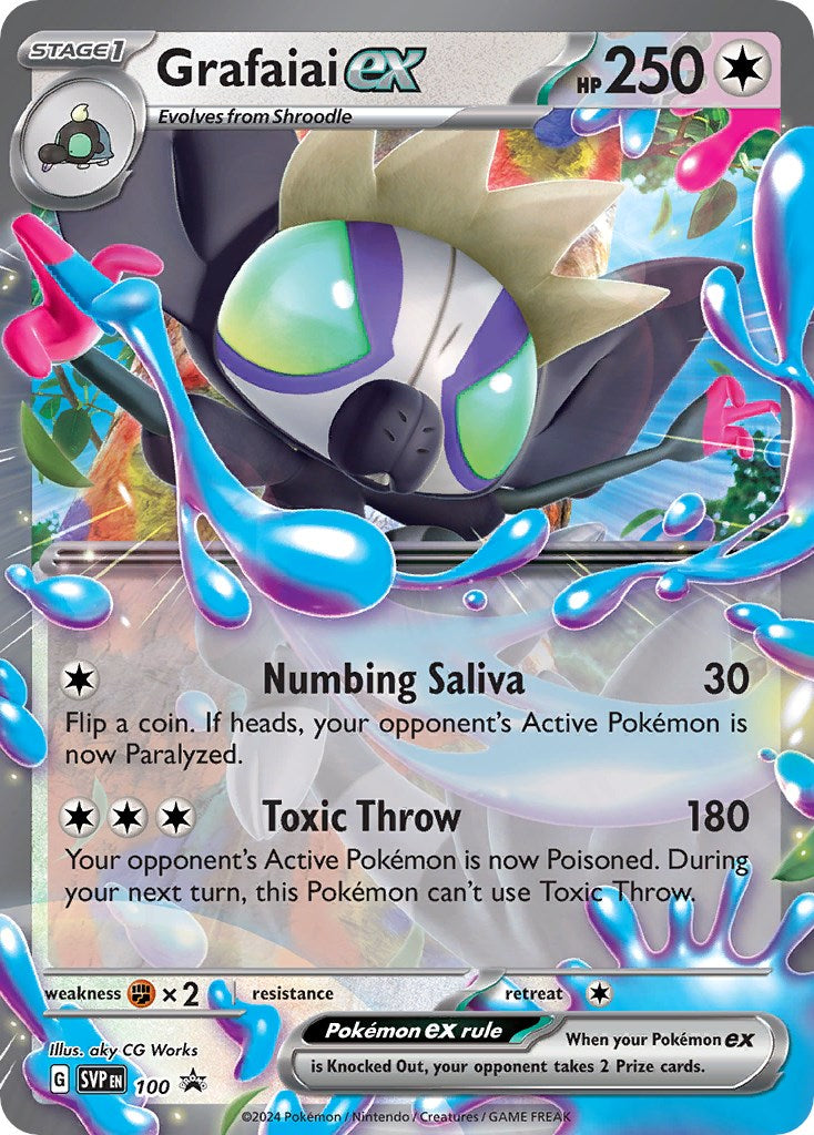Grafaiai ex (100) [Scarlet & Violet: Black Star Promos] - Pokémon - Card Brawlers | Quebec | Canada |