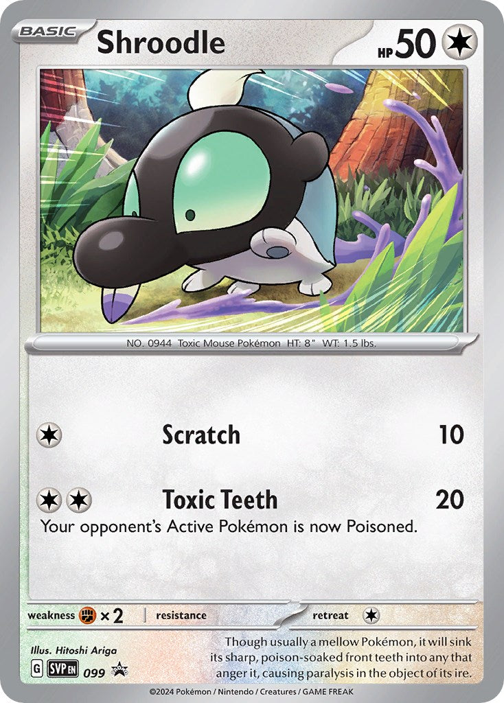 Shroodle (099) [Scarlet & Violet: Black Star Promos] - Pokémon - Card Brawlers | Quebec | Canada |