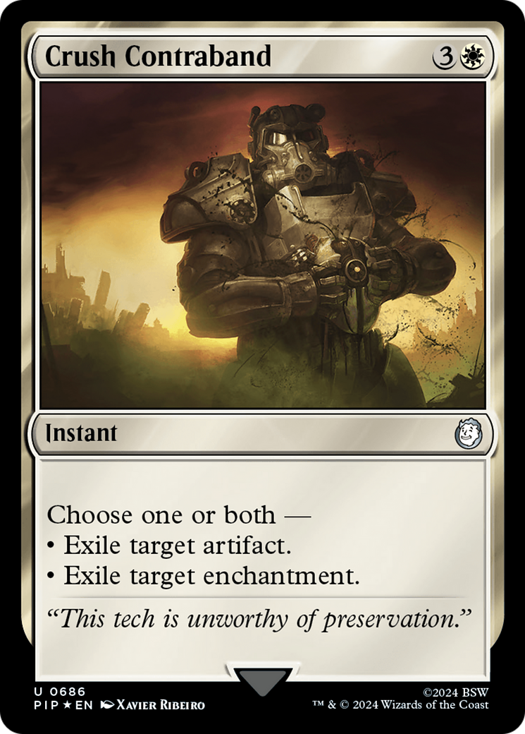 Crush Contraband (Surge Foil) [Fallout] - Magic: The Gathering - Card Brawlers | Quebec | Canada |