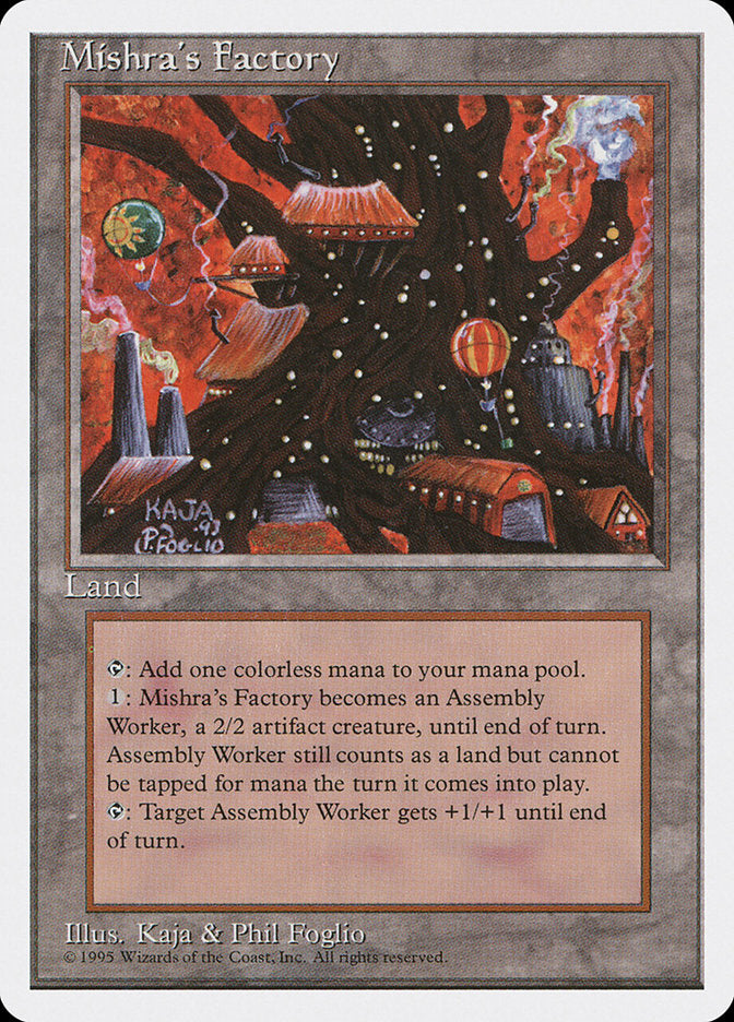 Mishra's Factory [Fourth Edition] - Magic: The Gathering - Card Brawlers | Quebec | Canada |