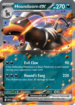 Houndoom ex (103) [Scarlet & Violet: Black Star Promos] - Pokémon - Card Brawlers | Quebec | Canada |