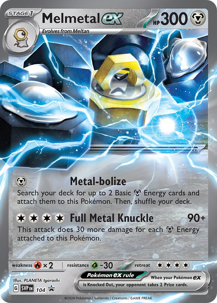 Melmetal ex (104) [Scarlet & Violet: Black Star Promos] - Pokémon - Card Brawlers | Quebec | Canada |